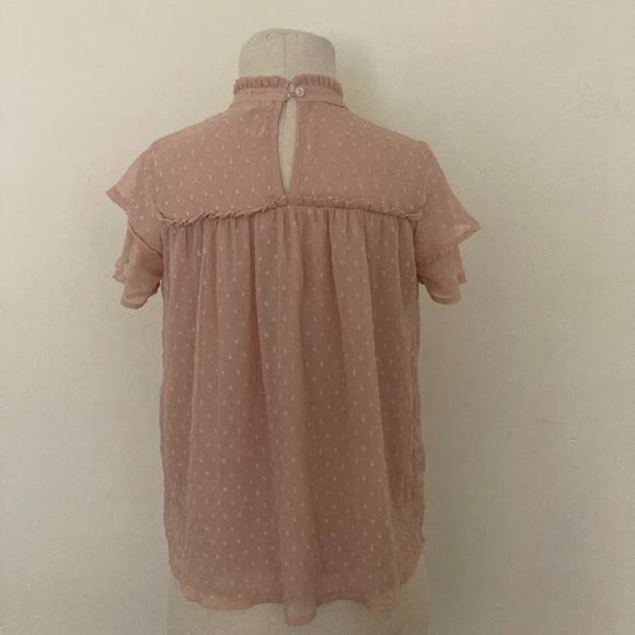 Frilly Pink Blouse - Picture 2 of 3